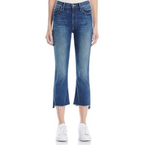 MOTHER Insider Crop Step Fray Jeans